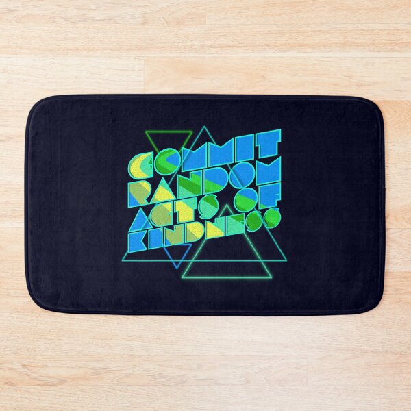 Item preview, Commit Random Acts of Kindness Totally Rad Neon 80's Style Graphic Text Quote designed and sold by CRHPOD20.