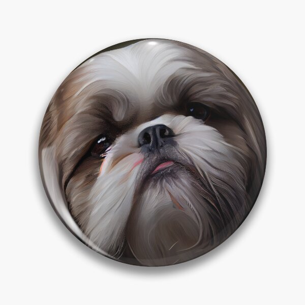 Item preview, Shih Tzu Dog Breed Portrait Royal Renaissance Animal Painting designed and sold by Nalaxation.