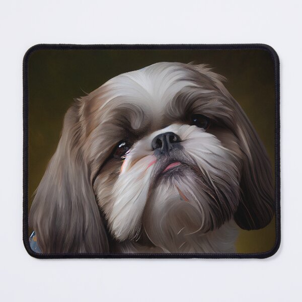 Item preview, Shih Tzu Dog Breed Portrait Royal Renaissance Animal Painting designed and sold by Nalaxation.