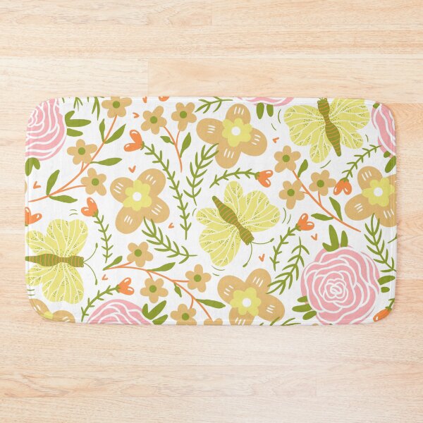 Item preview, Pastel Aesthetic Minimal Floral Pattern  designed and sold by riceayoj.