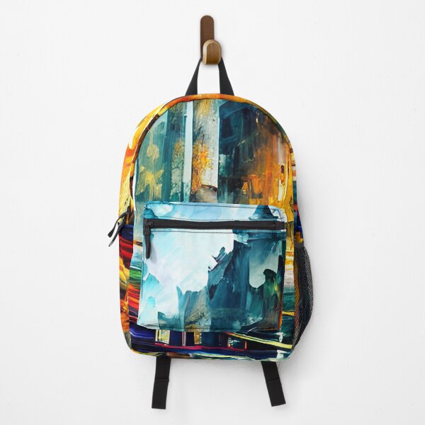 Item preview, Vibrant Oleo City Street Scene designed and sold by AmazinfArt.
