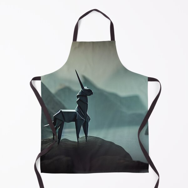 Item preview, Origami unicorn generated by artificial intelligence designed and sold by megadrina.