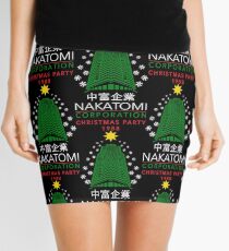 Nakatomi Corporation Christmas Party Snowflake Tower Mini Skirt