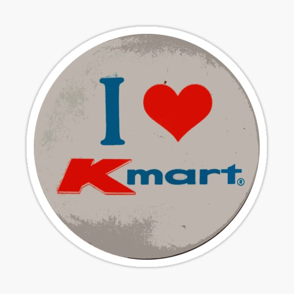 "I Heart Kmart" Sticker for Sale by fergyfilms Redbubble