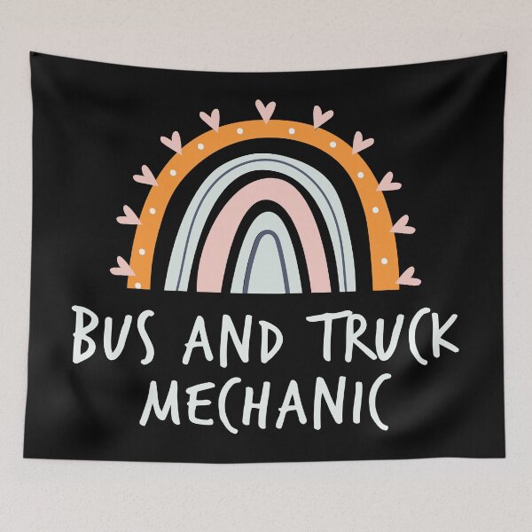 Item preview, Bus and Truck Mechanic Lovely designed and sold by NestaReign.