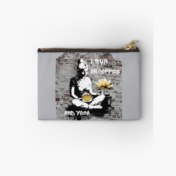 Item preview, I Run on Coffee and Yoga designed and sold by GrumpyFella.