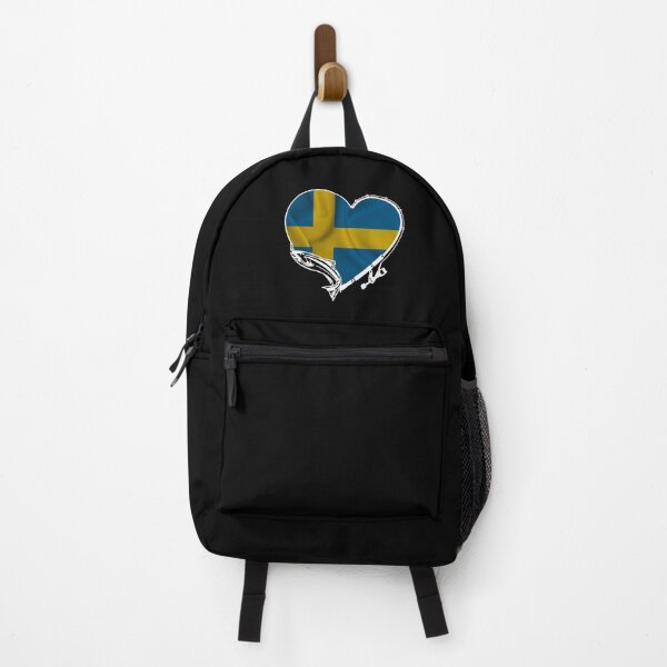 Item preview, Swedish Flag Fishing Fisherman Sweden Heart Rod Patriot designed and sold by facePale.