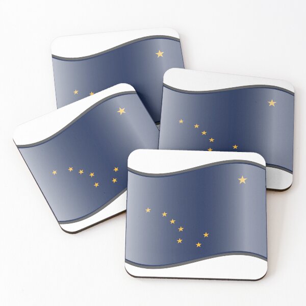 Item preview, Alaska Flag Emoji designed and sold by fergyfilms.
