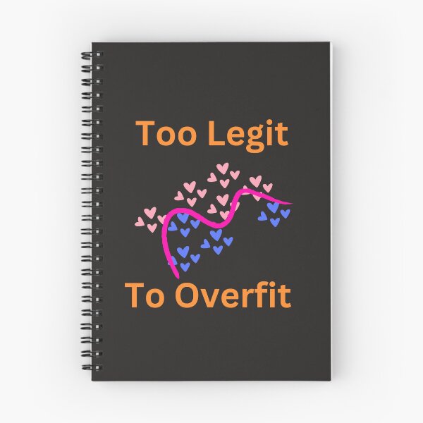 Item preview, Too Legit to Overfit Valentine design  designed and sold by t1n3333.