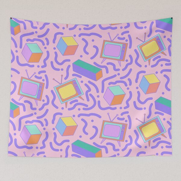 Item preview, 90's Pattern; Fun Crazy Design and Color  designed and sold by riceayoj.