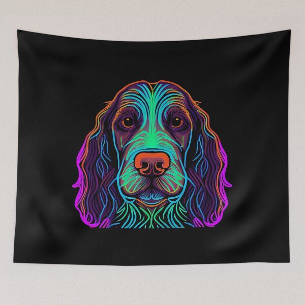 Item preview, Boykin Spaniel Dog Colorful Paint Splash designed and sold by rafaeltto.
