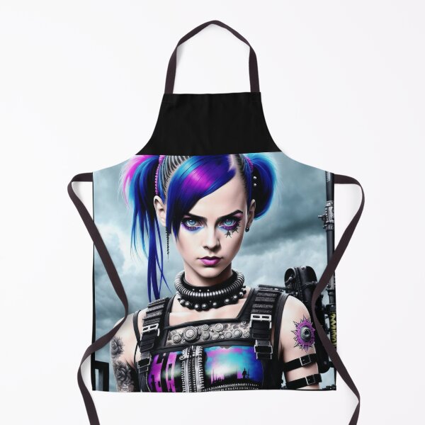 Item preview, Inkpunk girl artwork 38 designed and sold by PunkerLazar.