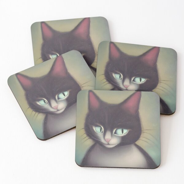 Item preview, Secretive cat designed and sold by bogfl.