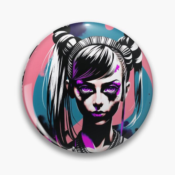 Item preview, Inkpunk girl artwork 40 designed and sold by PunkerLazar.