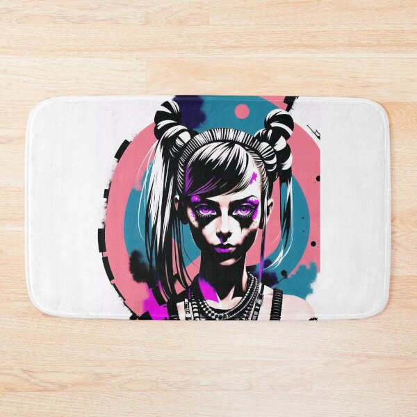 Item preview, Inkpunk girl artwork 40 designed and sold by PunkerLazar.