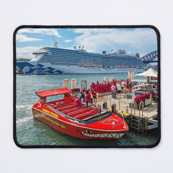 Item preview, Majestic Princess Cruise Ship, Sydney Harbour, Australia designed and sold by Ross.A.Campbell.