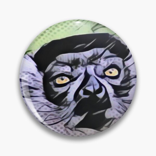 Item preview, Lemur Head In Pointillism designed and sold by Fearless-Fox.