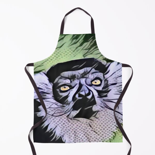 Item preview, Lemur Head In Pointillism designed and sold by Fearless-Fox.
