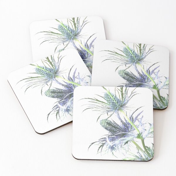 Item preview, Sea Holly portrait  designed and sold by LisaLeQuelenec.