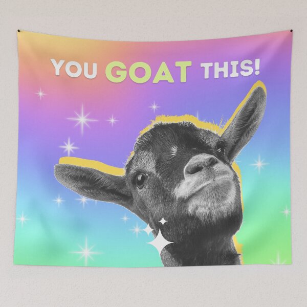 Item preview, You Goat This! designed and sold by birdyness.