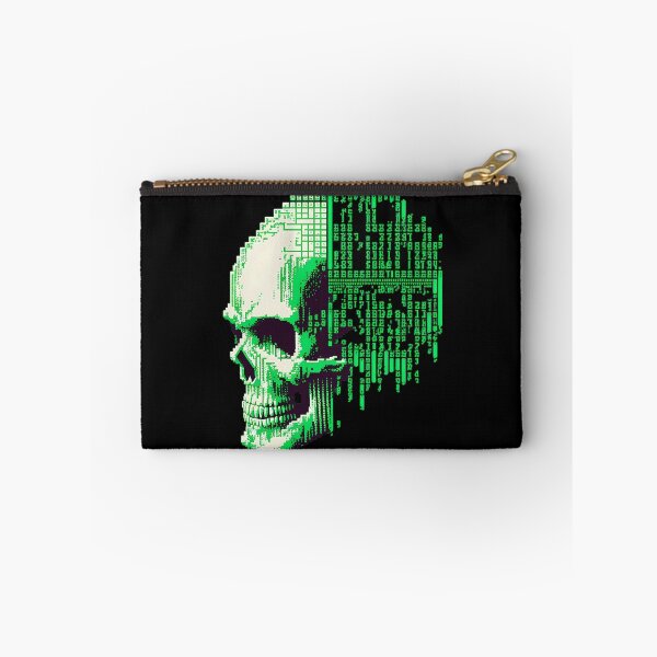 Item preview, Computer Graphic Binary Skull designed and sold by ArtAT.