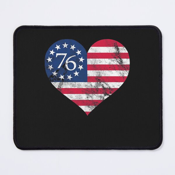 Item preview, Betsy Ross Heart Shape Flag 1776 American designed and sold by hangoxinhxan.