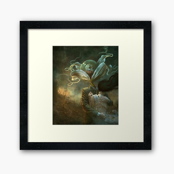 Entropic Garden Framed Art Print
