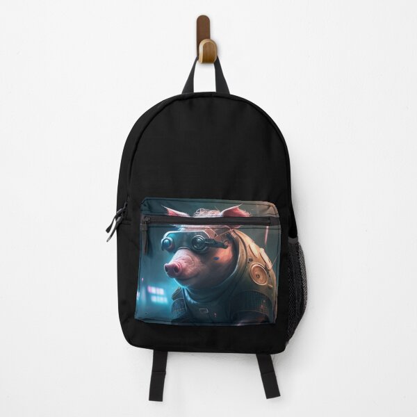 Item preview, Cyberpunk pig wearing googles designed and sold by ARTeez⭐️⭐️⭐️⭐️⭐️.