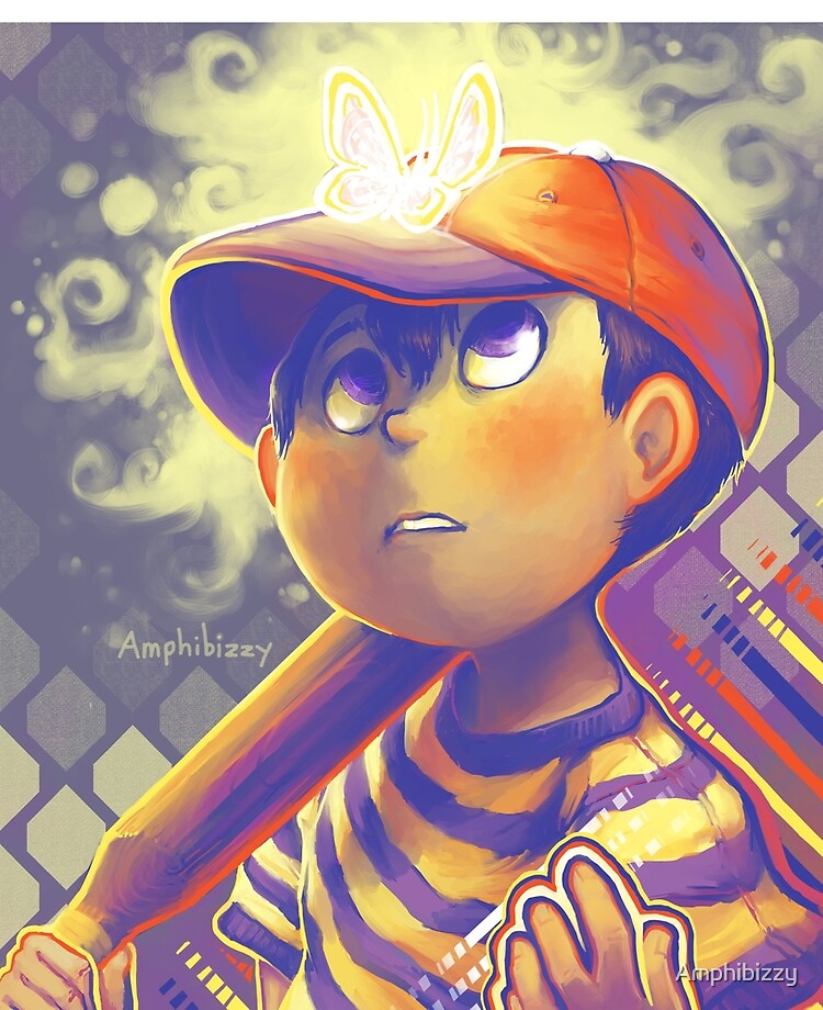 I made a Ness Earthbound hat.