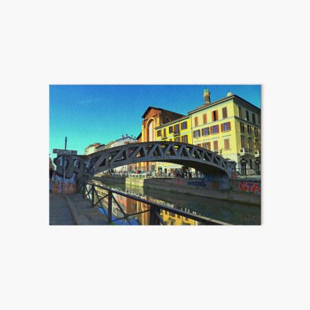 Artikel-Vorschau von Die Brücke über den Kanal in Mailand, designt und verkauft von annalisa56.