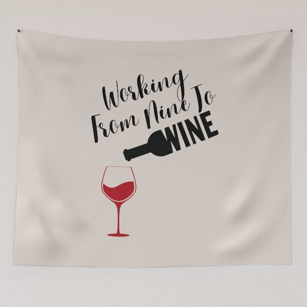Item preview, Nine To Wine designed and sold by JollyHobby.