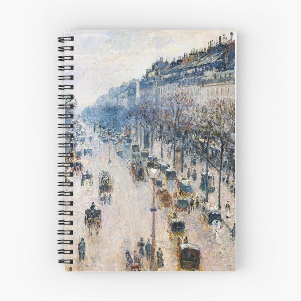 Item preview, Boulevard Montmartre on a Winter Morning (1897) designed and sold by EcoArtLab.