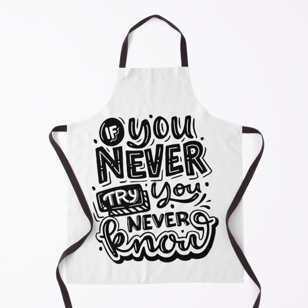 Item preview, If You Never Try, You Never Know (white) designed and sold by Daluyong.