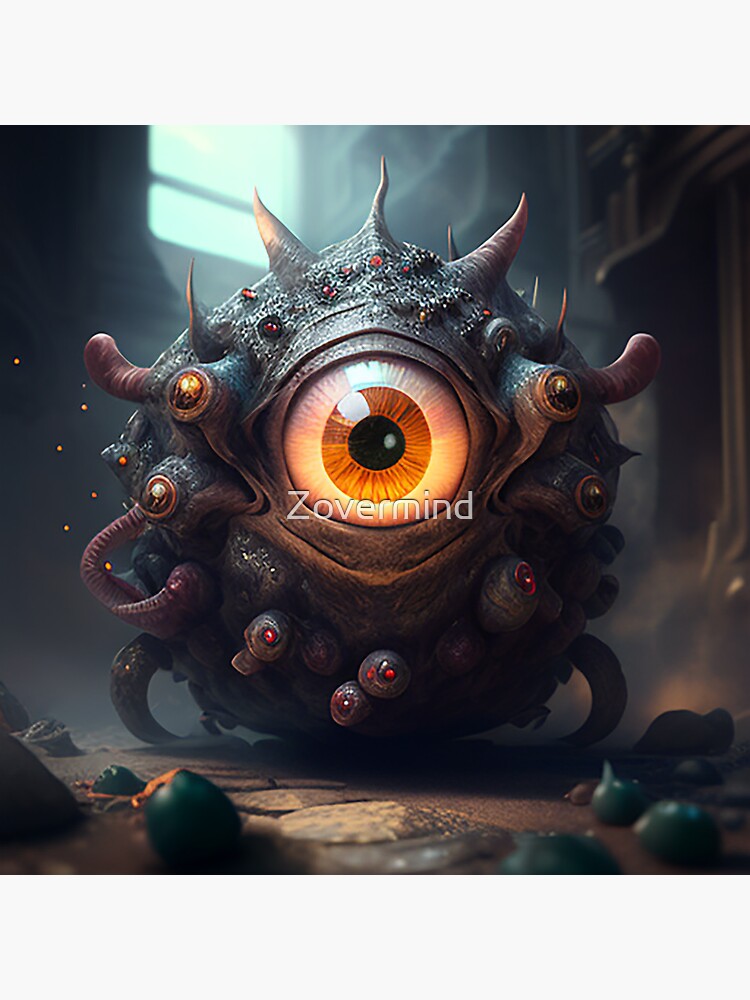 quot The Sinister 8k Beholder from Dungeons Dragons: An Ultra Realistic
