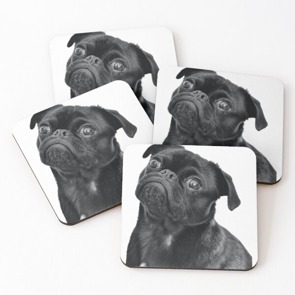 Item preview, Cute black pug dog  designed and sold by Shresart ✨.