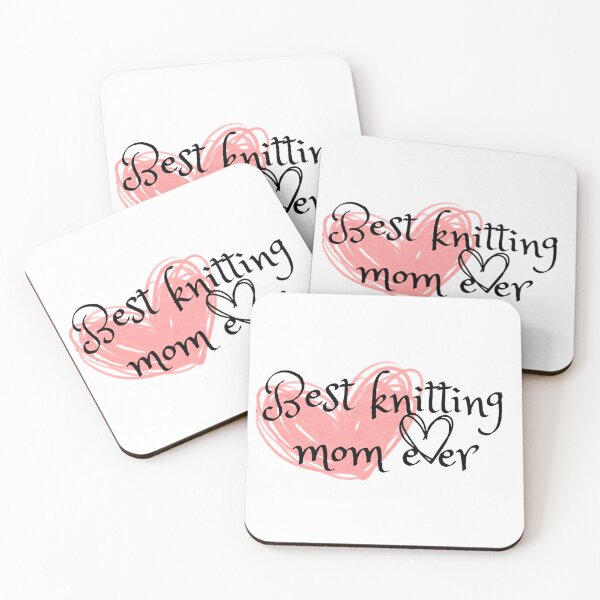 Item preview, best knitting mom ever designed and sold by slikar.