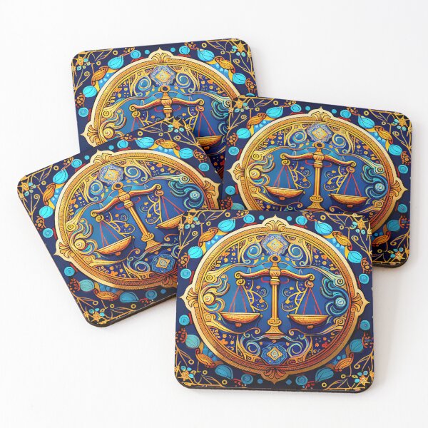 Item preview, Classy Libra Zodiac Pattern  designed and sold by UltraGraphics.