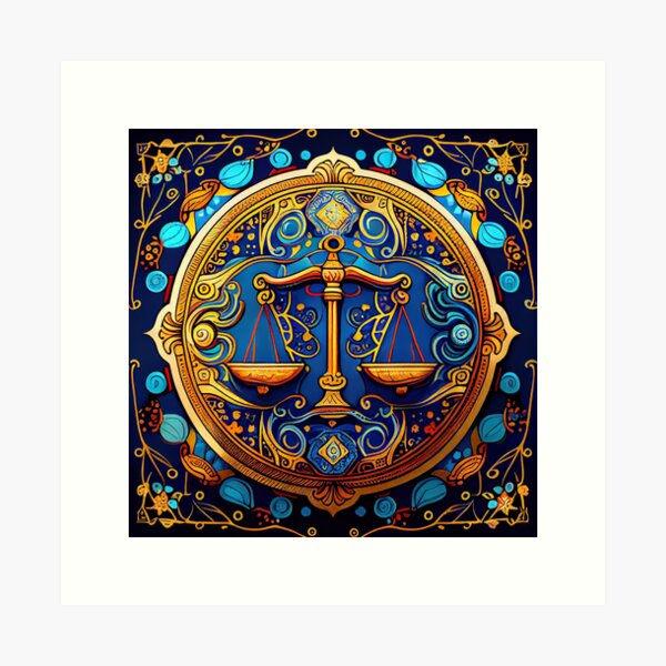 Libra Scale Art Prints for Sale | Redbubble