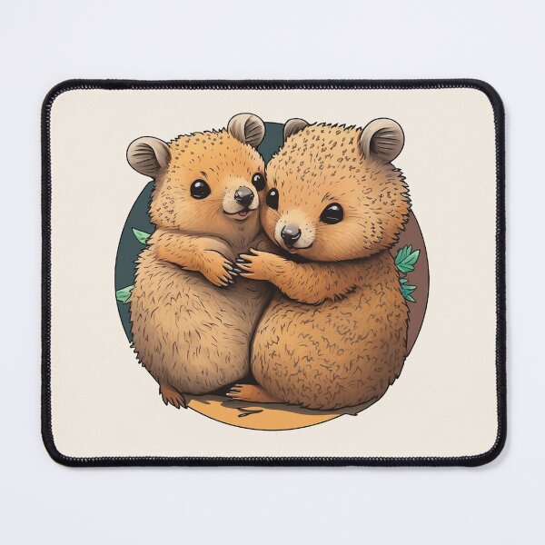 Item preview, Cute Quokkas Hugging - Significant Quokkas designed and sold by stickertopic.