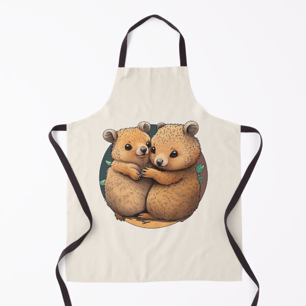 Artikelvorschau, Niedliche Quokkas umarmen sich - Bedeutende Quokkas entworfen und verkauft von stickertopic.