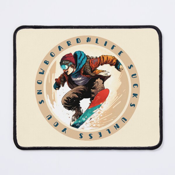 Item preview, Life Sucks Unless You Snowboard designed and sold by GrumpyFella.