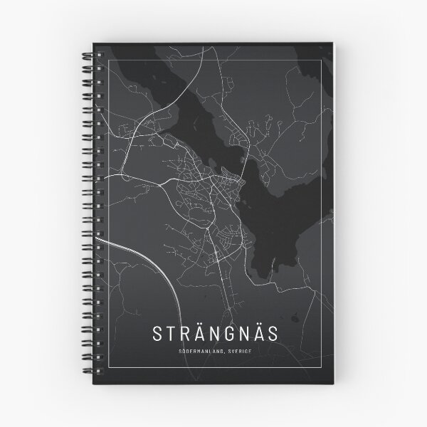 Item preview, Strängnäs, Södermanland map designed and sold by theFlinx.