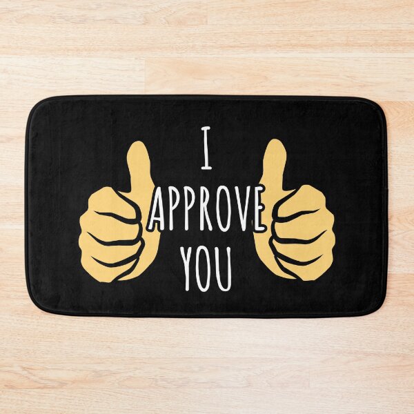 Item preview, I Approve You - Thumb of Approval Quote designed and sold by EnzoVectorism.