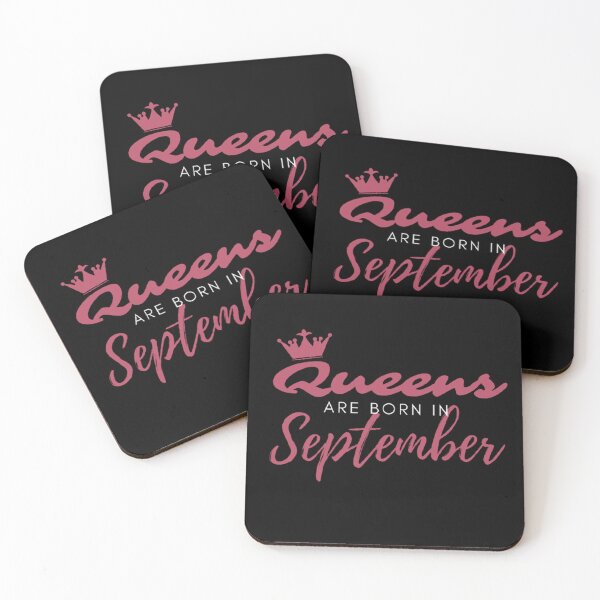 Item preview, Queens Are Born In September - September Birthday Quotes Aesthetic designed and sold by shellagrash.