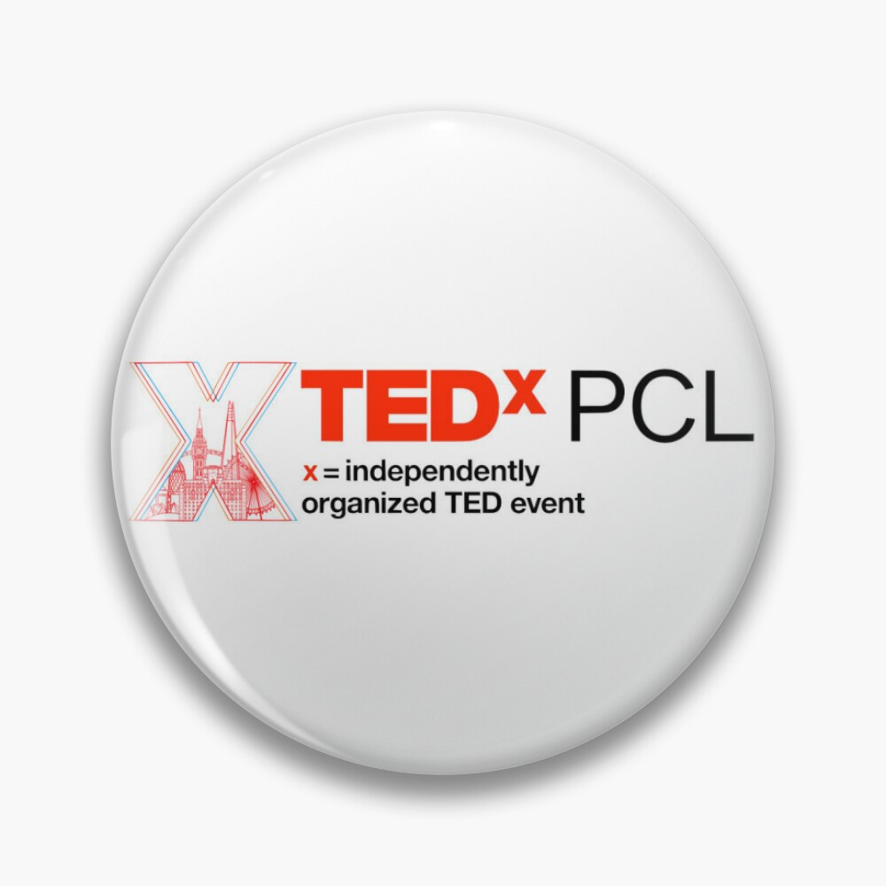 Black TEDx Logo - Little Village