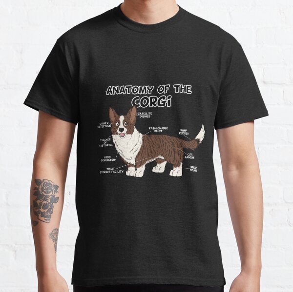 corgi print shirt