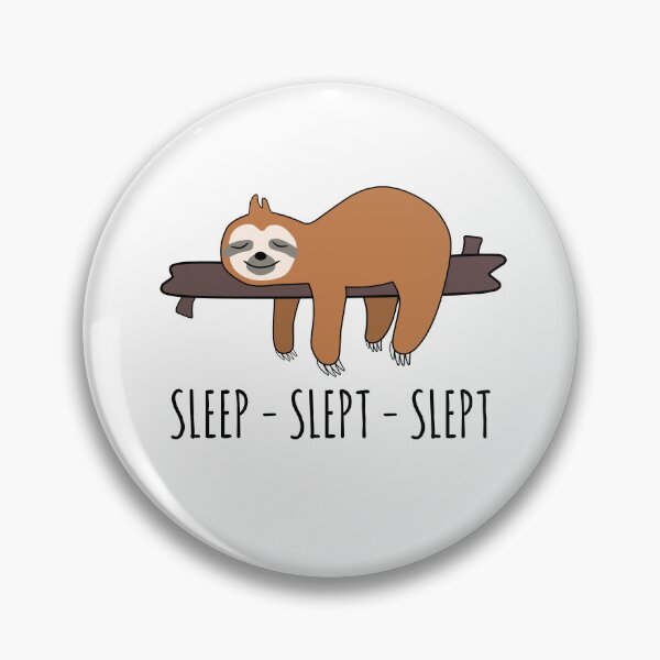 Item preview, Irregular Verbs : Sleep Slept Slept - Lazy Slorh designed and sold by EnzoVectorism.