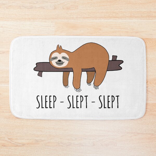 Item preview, Irregular Verbs : Sleep Slept Slept - Lazy Slorh designed and sold by EnzoVectorism.