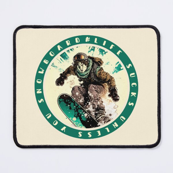 Item preview, Life Sucks Unless You Snowboard designed and sold by GrumpyFella.