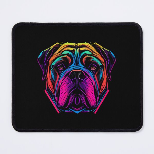 Item preview, bull mastiff Dog Colorful Paint Splash designed and sold by rafaeltto.